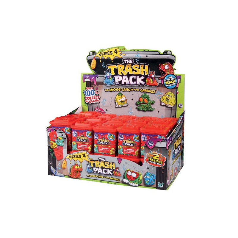 Trash+Pack+Series+4 ... Toys and games > Trash pack > 2 Trashies In Bin - Trash Pack Series 4